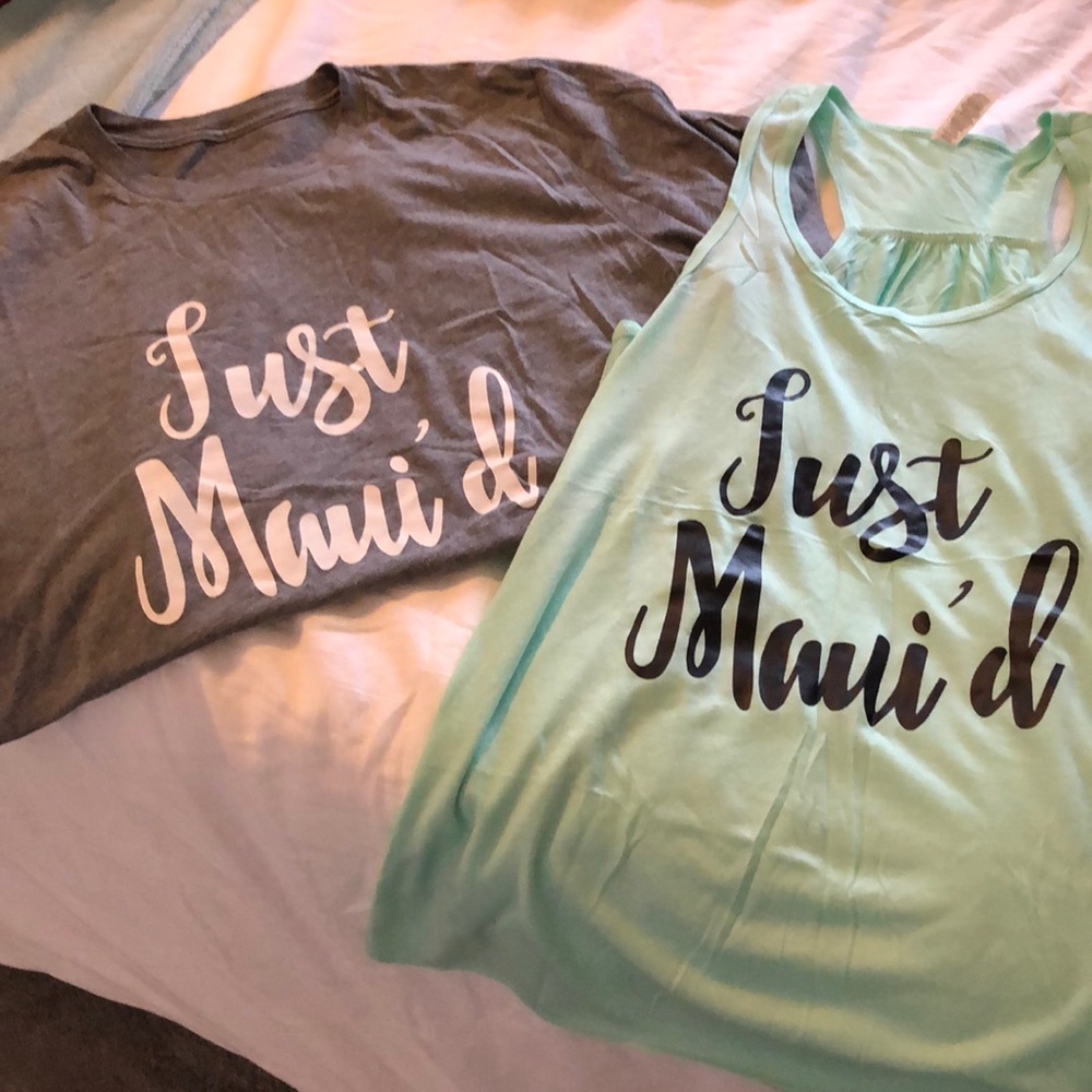 Honeymoon shirt set